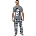 thumbnail image 2 of Disney Men's Pajama Mickey Fun Tee and Lounge Pants Sleepwear, 2 of 3