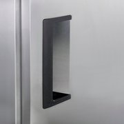 Global Industrial 243216 Nexel Reach in Split Door Freezer - 2 Solid Doors 23 cu. ft.