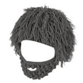 thumbnail image 1 of Gorro de punto para Barba, gorro cómodo para invierno, gorro para el frío, gorro de punto con barba Gris S jinwen Sombrero tejido, 1 of 8