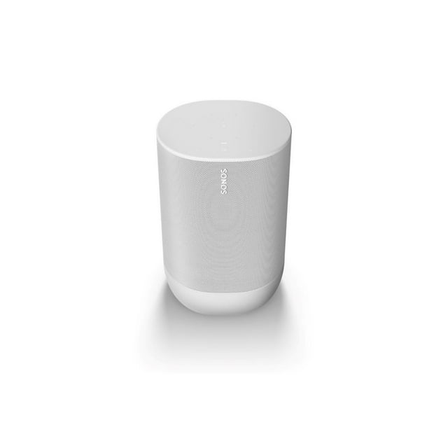 Bocina inalámbrica MOVE SONOS WiFi Bluetooth Micrófono incorporado Sonos 2 Amplificadores digitales Clase D Blanco