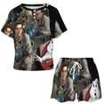 thumbnail image 2 of Ghostbusters Movie Summer Home Suit For Womens Short-Sleeved Pajama Set 2pcs Loungewear Soft Sleepwear T-Shirts Tee Shirt Top And Short Sleeping Pants, 2 of 8