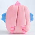 thumbnail image 4 of QEFJNO 10" Toddler Backpack Kids Pink Penguin Soft Plush Bag Mini Travel Bag for Girl Boy 2-5Y, 4 of 10