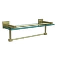 thumbnail image 2 of Montero Collection 16 Inch Gallery Glass Shelf with Towel Bar, 2 of 2