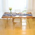 thumbnail image 3 of Yayeee Table Runner 90 inches Long Home Kitchen Dinning Party Decoration, Blue Wave Pattern, 3 of 7