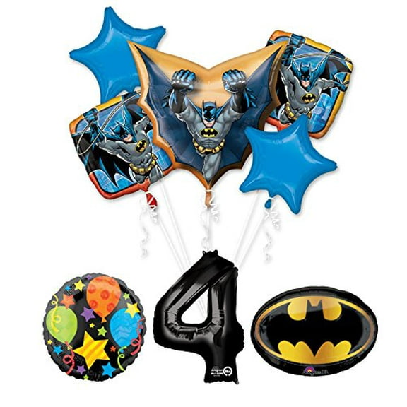The Ultimate Batman Birthday Party Supplies and Balloon Decorations