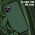 thumbnail image 3 of Entronix Silicone Soft Case for iPhone 11 Pro Shockproof Durable Slim Fit, Olive Green, 3 of 6