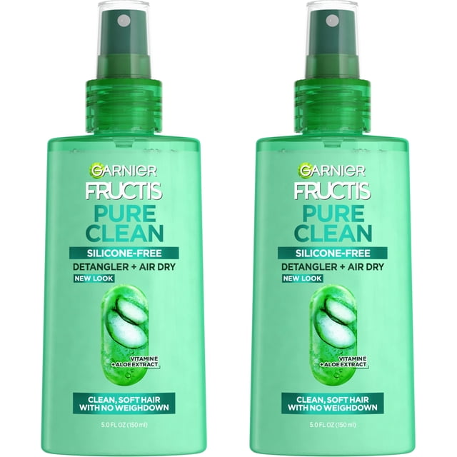 Espray desenredante para cabello y secado al aire Garnier Fructis Pure Clean