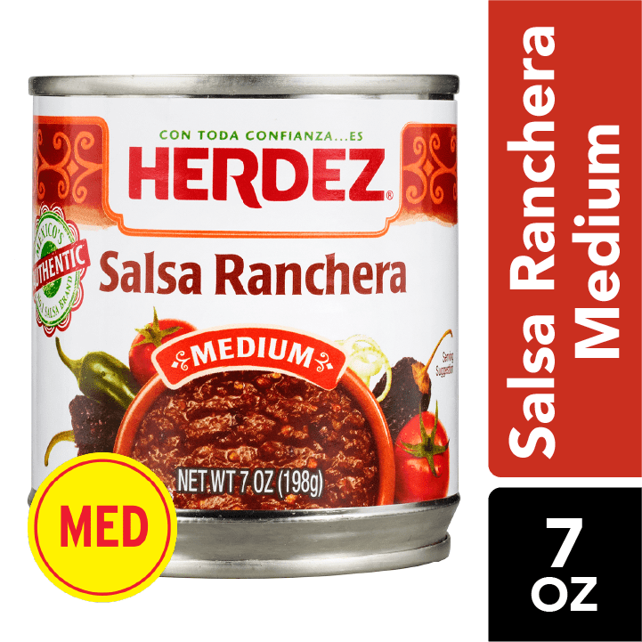 Herdez Salsa Ranchera, Medium, 7 Oz
