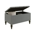 thumbnail image 3 of CraftPorch  2 Piece Bedroom Bench Set Transitional Button Tufted Bed Light Grey - King, 3 of 5