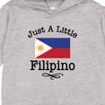 thumbnail image 3 of Inktastic Just a Little Filipino Toddler Hoodie, 3 of 4