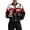 Black, variant on Racing Jacket Women Zipper Up Vintage Color Block Jacket Women Bomber Jacket Womens Streetwear Y2k Jacket