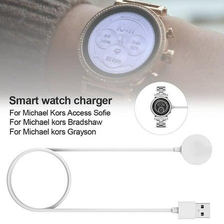 Smart Watch Charger Durable Convenient Wireless Charging Cable for Michael Kors Access Sofie