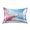 Pink Peacock Stands on Beach, variant on Haosy Satin Pillowcase for Hair and Skin Standard Cooling Silk Pillow Case with Envelope Closure Parrot with American Flag 20"x26"