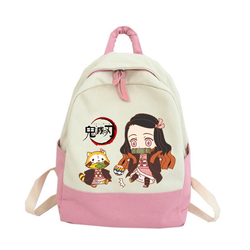 Japan Anime Demon Slayer Backpack Children Boys Girls School Bag ...