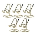 thumbnail image 2 of Soporte De Metal Para Teléfono Móvil De Escritorio, Moldura Dorada De Una Línea, Soporte Delgado Decorativo Para Teléfono Móvil De 5 Piezas Para El Hogar, 2 of 7