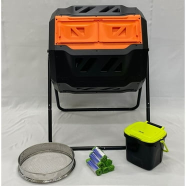 Genesis 42 Gallon Composter w/ Sifter, Caddie (6 bag rolls)
