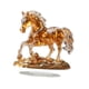 thumbnail image 2 of Decoración de letrero con forma de caballo acrílico con soporte, escultura de estatua ligera creativa para decoración de gabinete, oficina y sala de e, 2 of 9