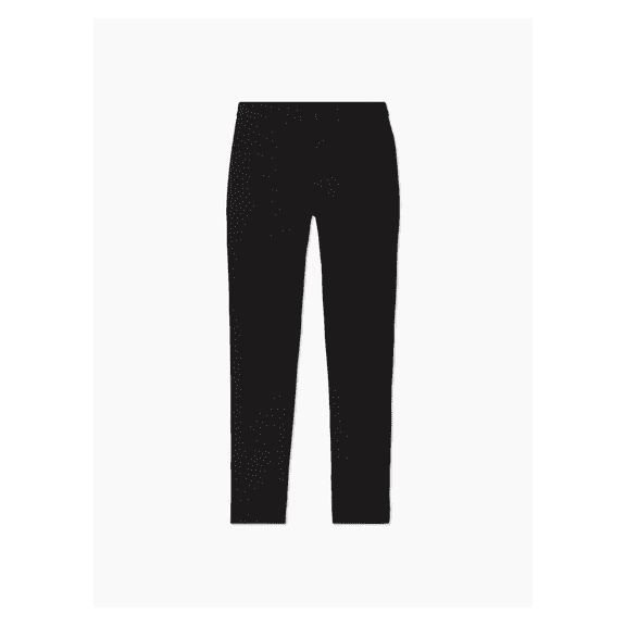 Calvin Klein Men's Solid 5-Pocket Flat Front Pants, Black 40Wx32L