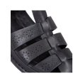 thumbnail image 4 of Sandalias casuales de plataforma con tiras en unicolor con correa ajustable al tobillo para mujer, 4 of 5