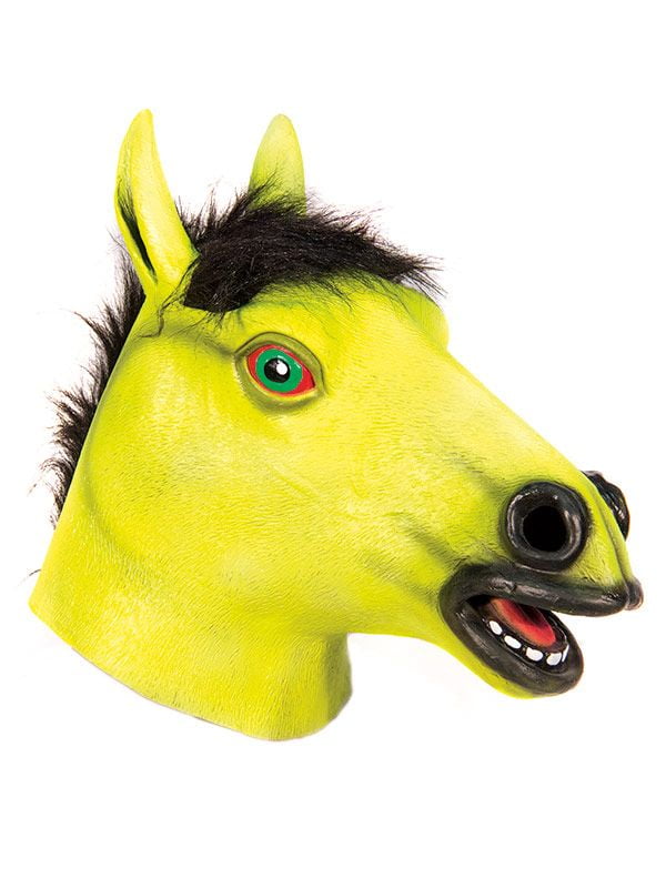 Blacklight Horse Mask