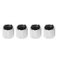 thumbnail image 4 of Potentiometer Knob, Professional Wide Compatibility Bass Knob Easy Installation 4Pcs  For Replacement Silver,Black,Gold, 4 of 8
