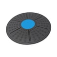 thumbnail image 2 of Tabla de equilibrio deportiva para entrenamiento muscular, dispositivo redondo de equilibrio para oficina y hogar. Azul, 2 of 7