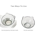 thumbnail image 4 of Marchul Tilted Cat Bowl Set for Food and Water, Food Feeding Raised Dishes for Puppies, 4 of 7