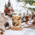 thumbnail image 2 of Yayeee Flameless Candles with Remote Flickering Battery Operated Multi Color Changing, Floral Cow, 2 of 7