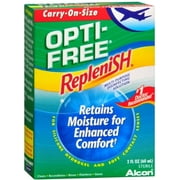 4 Pack Opti-Free RepleniSH Multi-Purpose Disinfecting Solution Carry-On Size 2oz