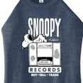 thumbnail image 3 of Peanuts - Snoopy Records - Juniors High Neck Tank Top, 3 of 6