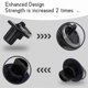 thumbnail image 5 of Roller Shade Repair Kit with Bungee Cords and End Caps for Outdoor Sunshade Replacement Parts 4 Pack, 5 of 5