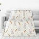 thumbnail image 1 of Fotbe Retro Rabbit Manta de Franela Acolchonada con Estampado, Súper Suave y Esponjosa, Extra Grande para Sofá, Cama, Uso Todo el Año-40"x30", 1 of 7