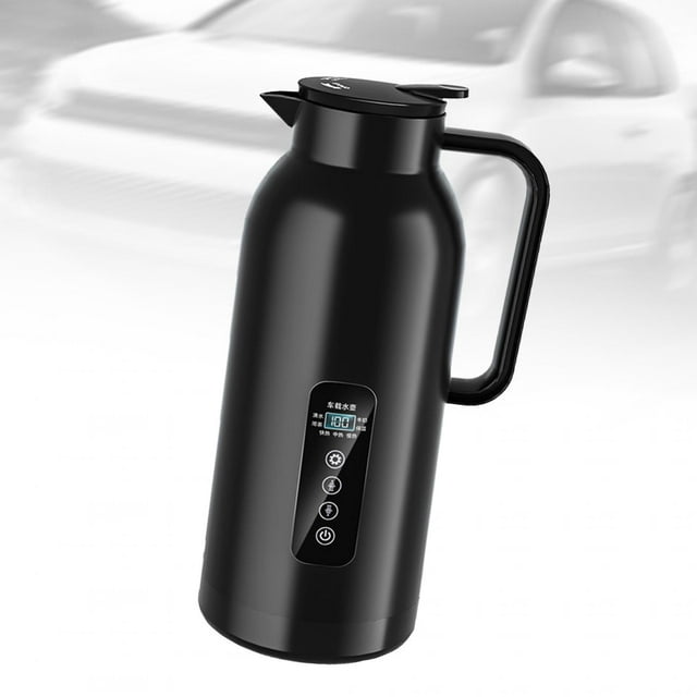 Hot Water Kettle Boiler Fast Boiling Touch Control Portable Electric Kettle Car Home Use