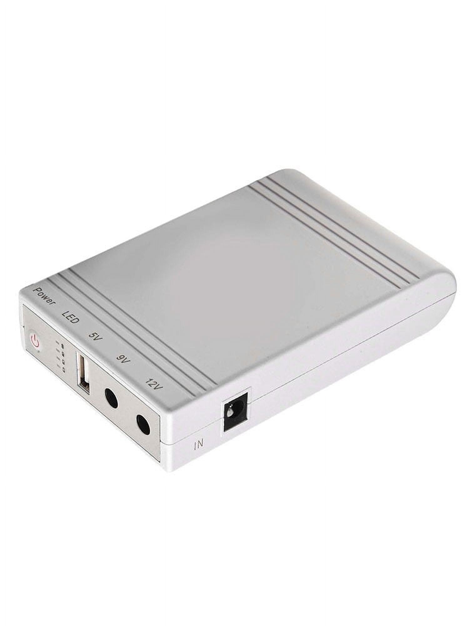 10400Mah Mini Ups Uninterruptible Power Supply Dc12V 9V 5V Monitor Router Backup 10400Mah Mini Ups Uninterruptible Power Supply