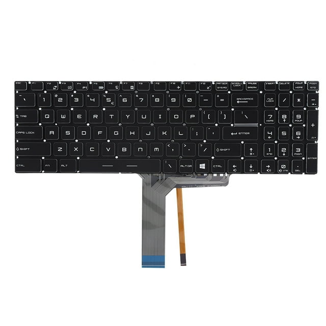 Reemplazo retroiluminado colorido del teclado MSI 6S70 para GS60 GS70 ANGGREK Otros