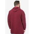 thumbnail image 2 of KingSize Men's Big & Tall Fleece Longer-Length Pullover Hoodie, 2 of 3