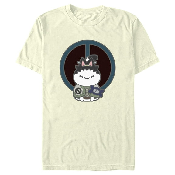 Men's Naruto Nyaruto Shikamaru Symbol Graphic T-Shirt