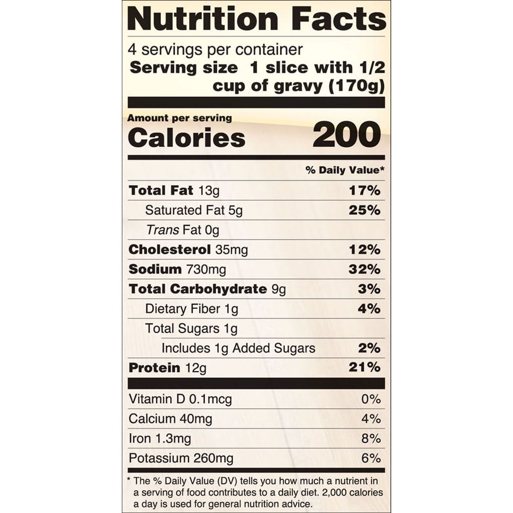 On-Cor® Home Style Gravy & Meatloaf Slices, 24 oz. Box