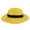 Dark Yellow, variant on Womens Mens Wide Brim Straw Panama Hat Fedora Summer Beach Sun Hat Straw Hat for Women