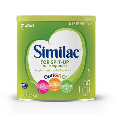 Similac For Spit-Up, Infant Formula (Pack of 6) Powder, 12 oz
