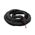 thumbnail image 3 of Peluche de serpiente gigante para dormir, divertido juguete de serpiente gigante Negro, 3 of 7