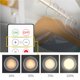 thumbnail image 2 of De Noche Blancas Alimentadas Por Batería Con 16 Luces Rgb, 10 Pegatinas De Brillo, Luz Ambiental, Luz Ambiental, Lámpara De Noche Para Cocina, Sala De Estar, Porche 3 Lámparas sonducket HA015689-00, 2 of 7
