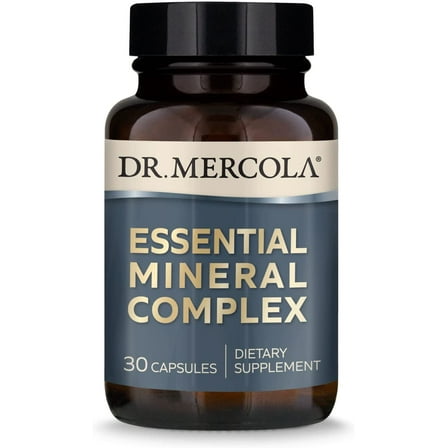 Dr. Mercola Essential Mineral Complex Dietary Supplement, 30 Servings