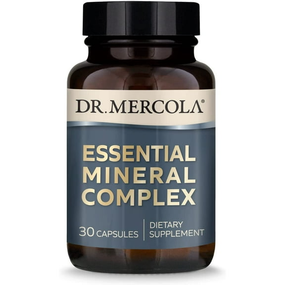 Dr. Mercola Essential Mineral Complex Dietary Supplement, 30 Servings