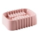 thumbnail image 2 of Accesorios de baño Jabonera de doble compartimento Organizador de jabón para ropa de baño Estante de jabón de drenaje grande sin perforaciones Jabonera Jabonera, 2 of 6