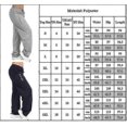 thumbnail image 2 of Women's Sweatpants Straight Leg Loose Running Pants Comfy Drawstring Joggers Sports Gym Trousers With Pockets Plus Size, 2 of 2