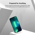 thumbnail image 5 of Belkin Privacy Tempered Glass Screen Protector for iPhone 16e, 14, 13 and 13 Pro, Treated Surface with Anti-Fingerprint Coating and Bubble Free Application with Included Easy Align Tray, 5 of 6