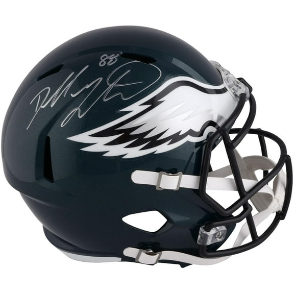 Dallas Goedert Philadelphia Eagles Autographed Riddell Speed Replica Helmet - Fanatics Authentic Certified
