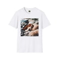 thumbnail image 3 of Basset Hounds ZZZZzzzzzz Unisex Softstyle T-Shirt, 3 of 10