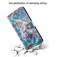 thumbnail image 2 of Pour Apple Iphone 14 Pro Étui en Cuir Peint 3D Tiger, 2 of 5